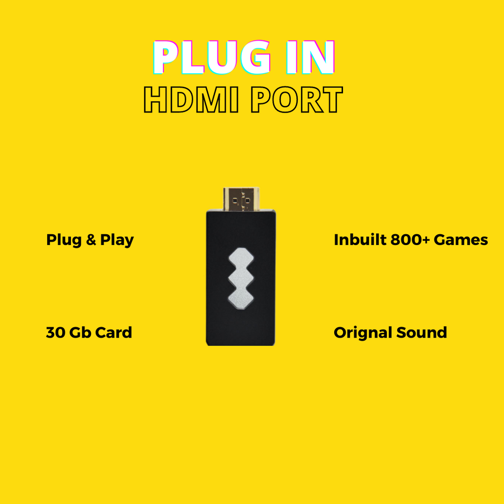 Ultimate 90s Retro Game Box (Hdmi)