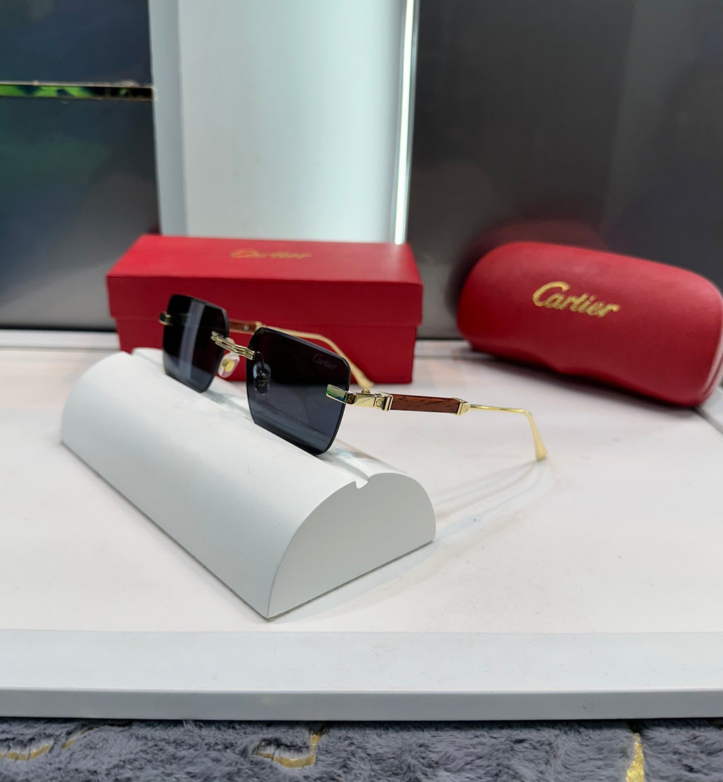 Cartier Black Gold Honey Singh Limited Edition Luxury Shade With Original Packing