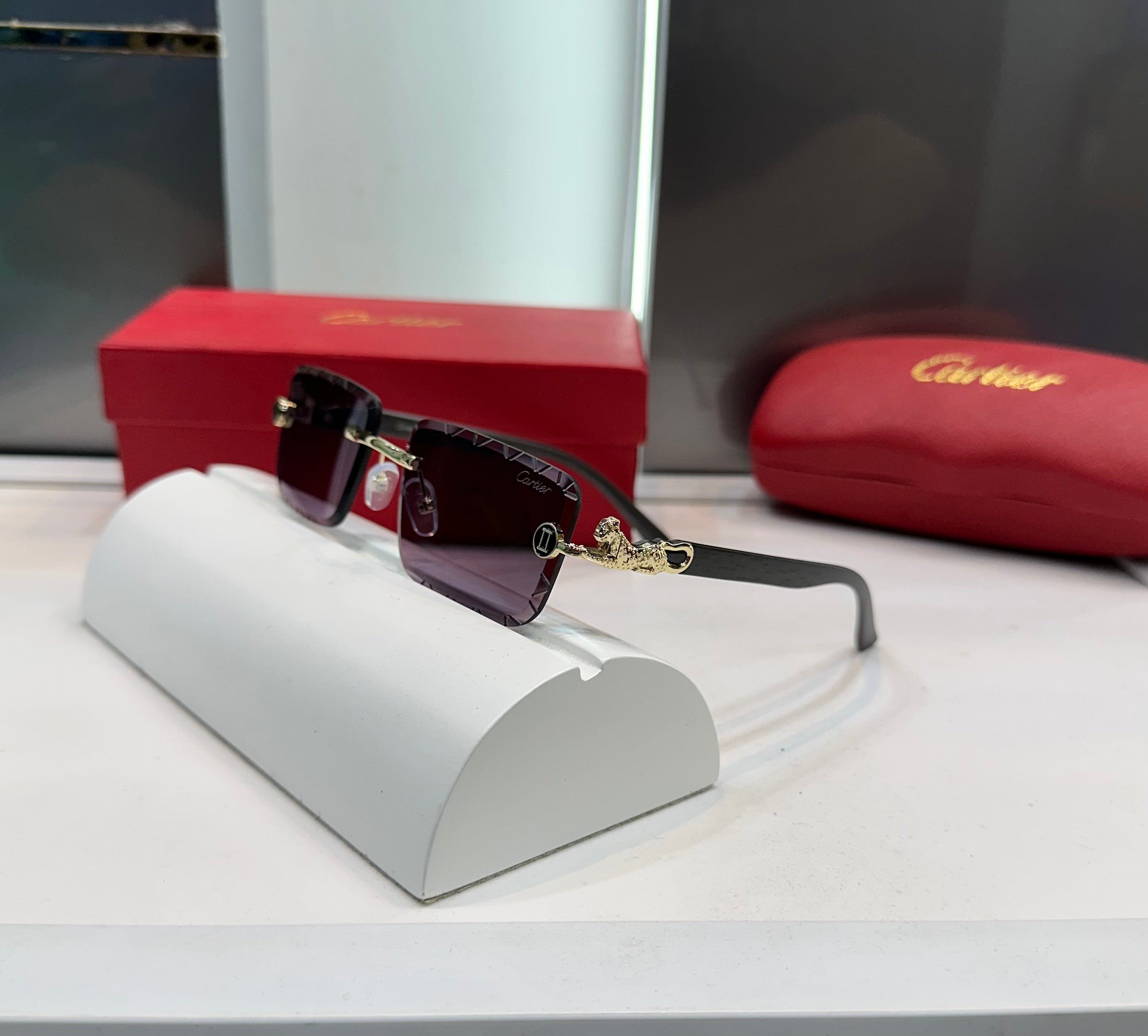 Cartier Purple Karan Aujla Limited Edition Luxury Shade With Original Packing