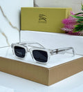 Transparent Square Sunglasses