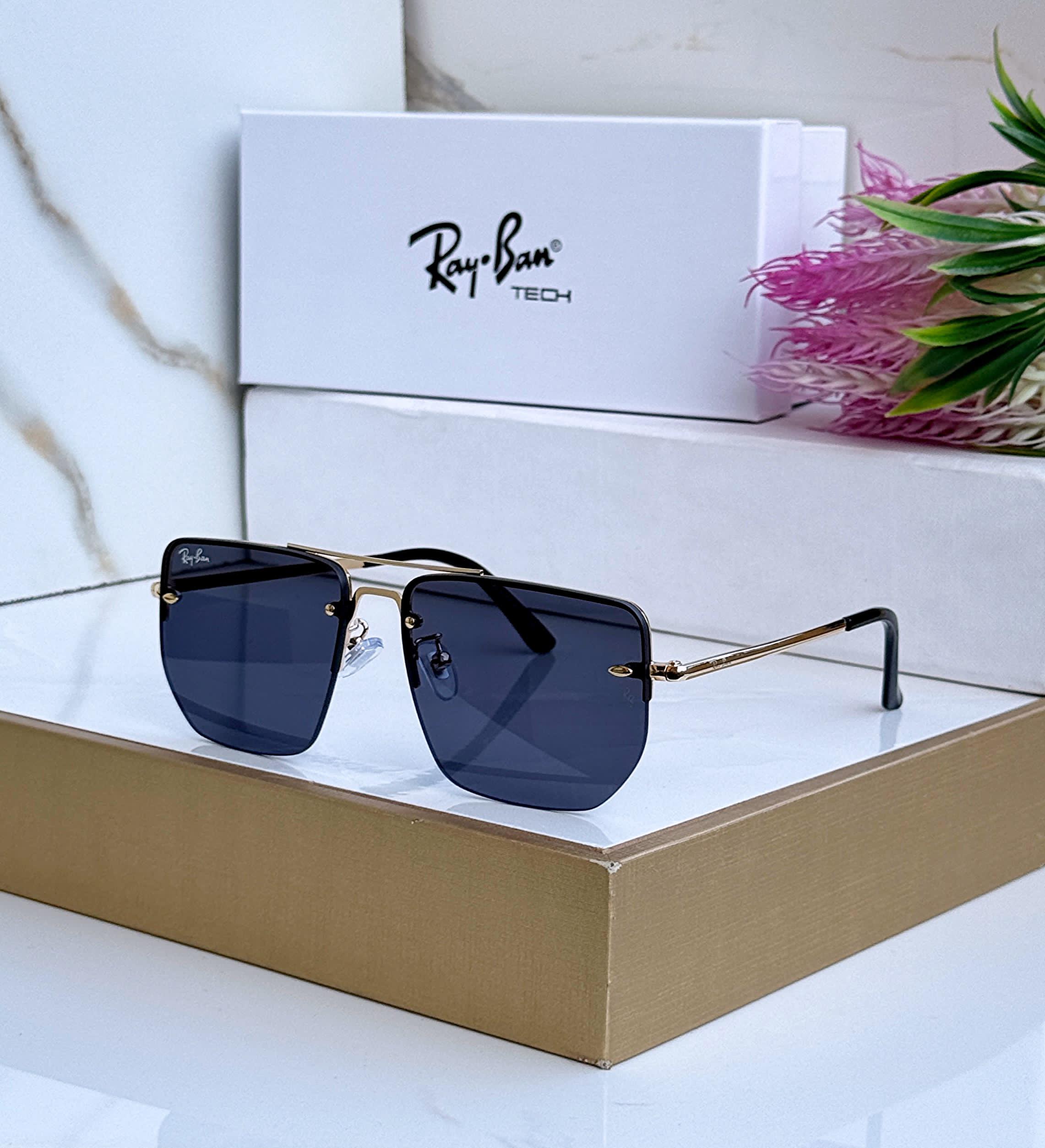 UV Protected Square Sunglasses For Men