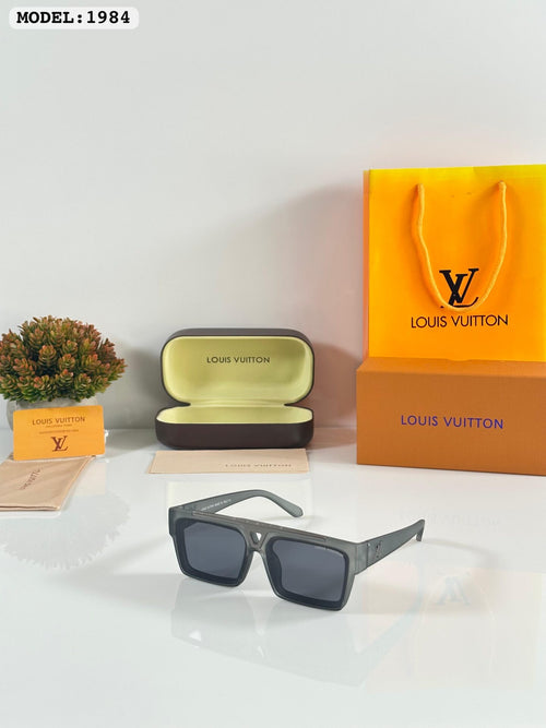 Black Square Frame Sunglasses for Unisex