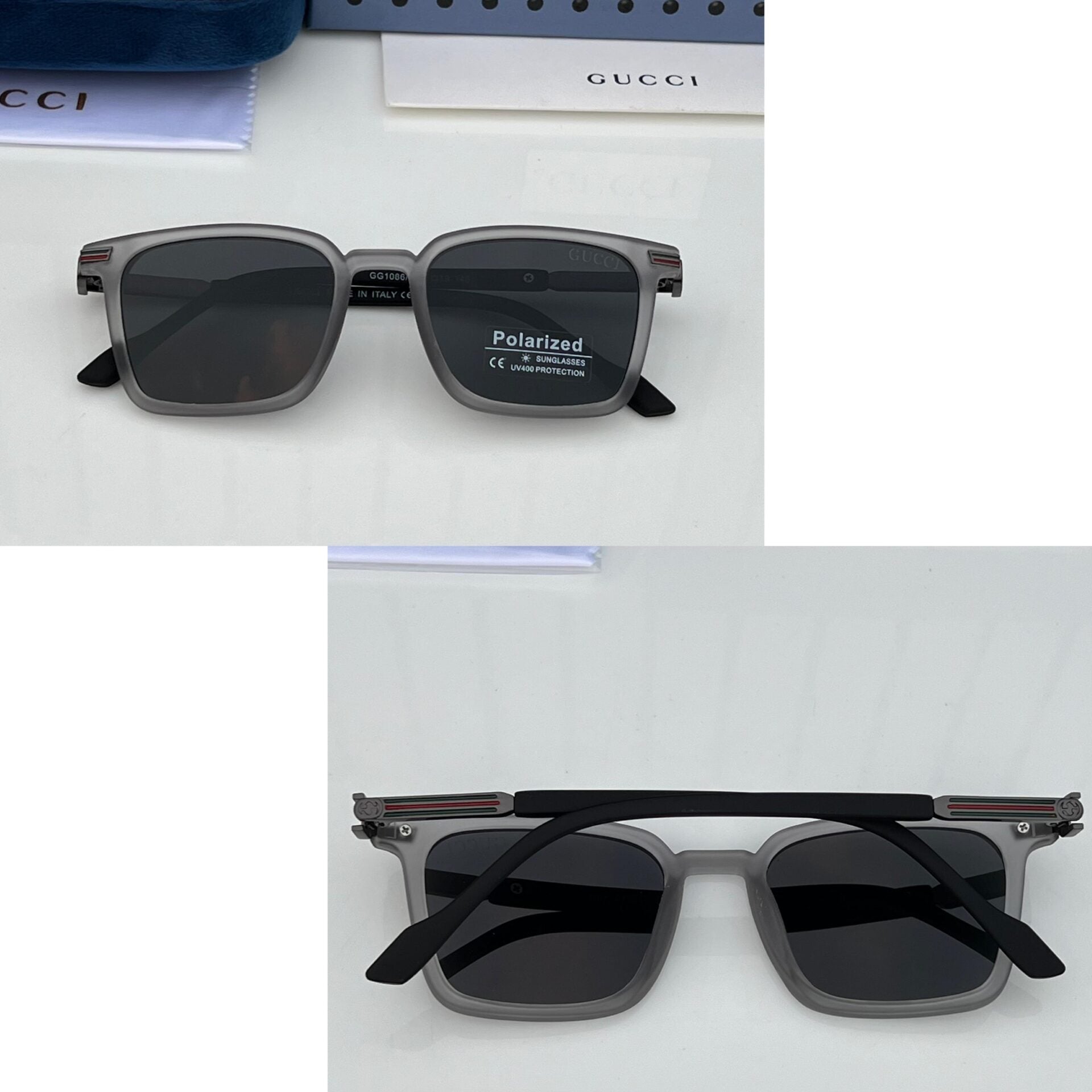 Polarized Square Sunglasses for Men