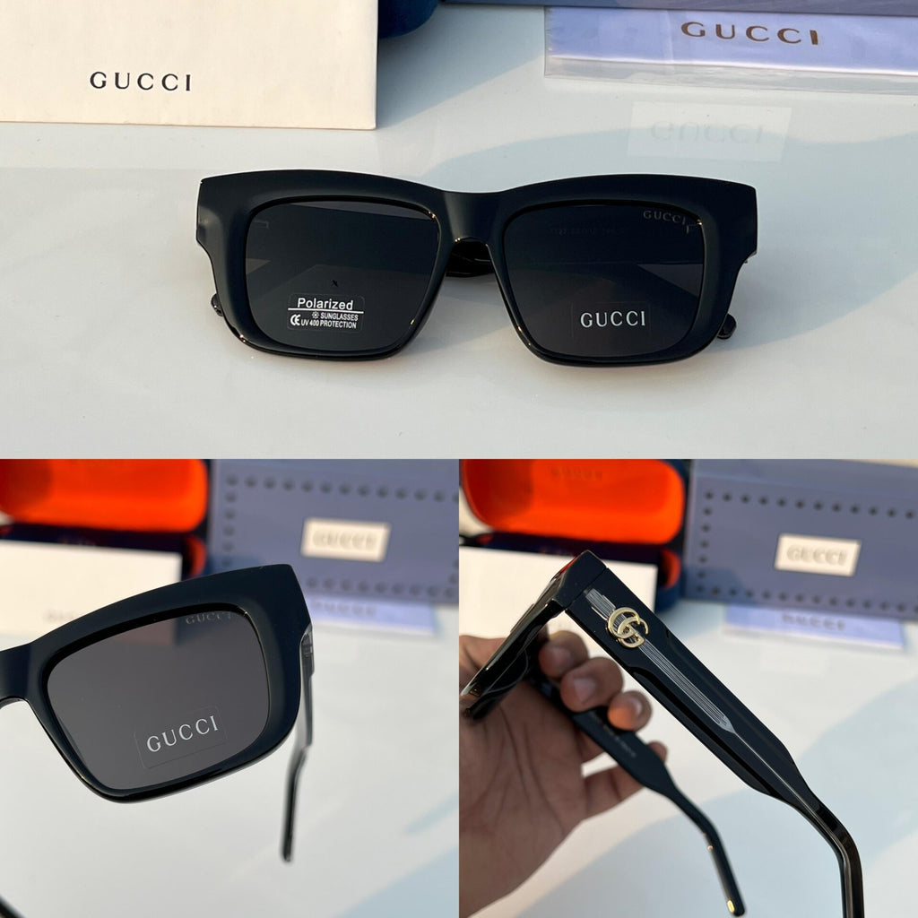 Black Square Sunglasses for Women