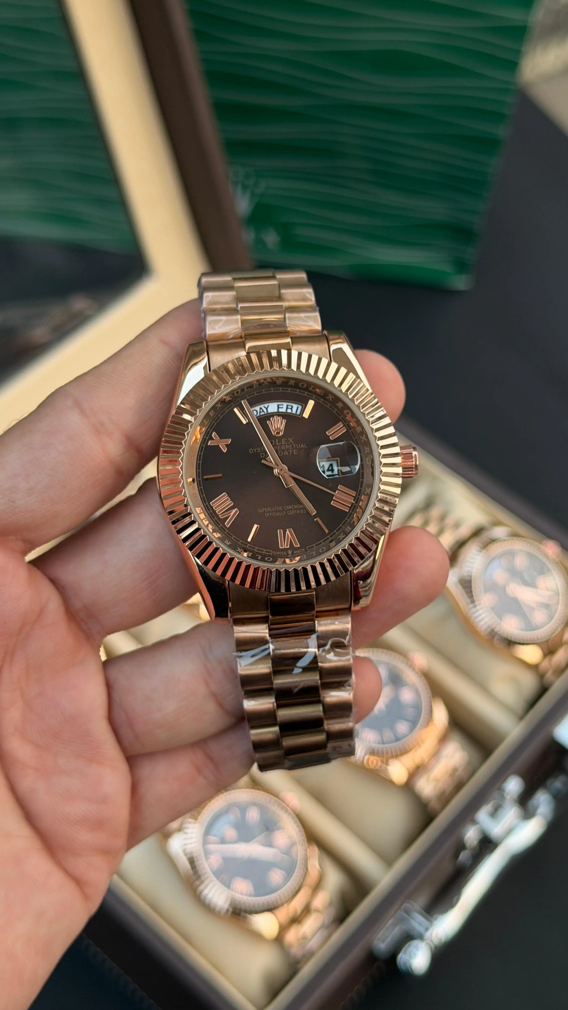 Role_X.. Daydate Shift Movment Watch