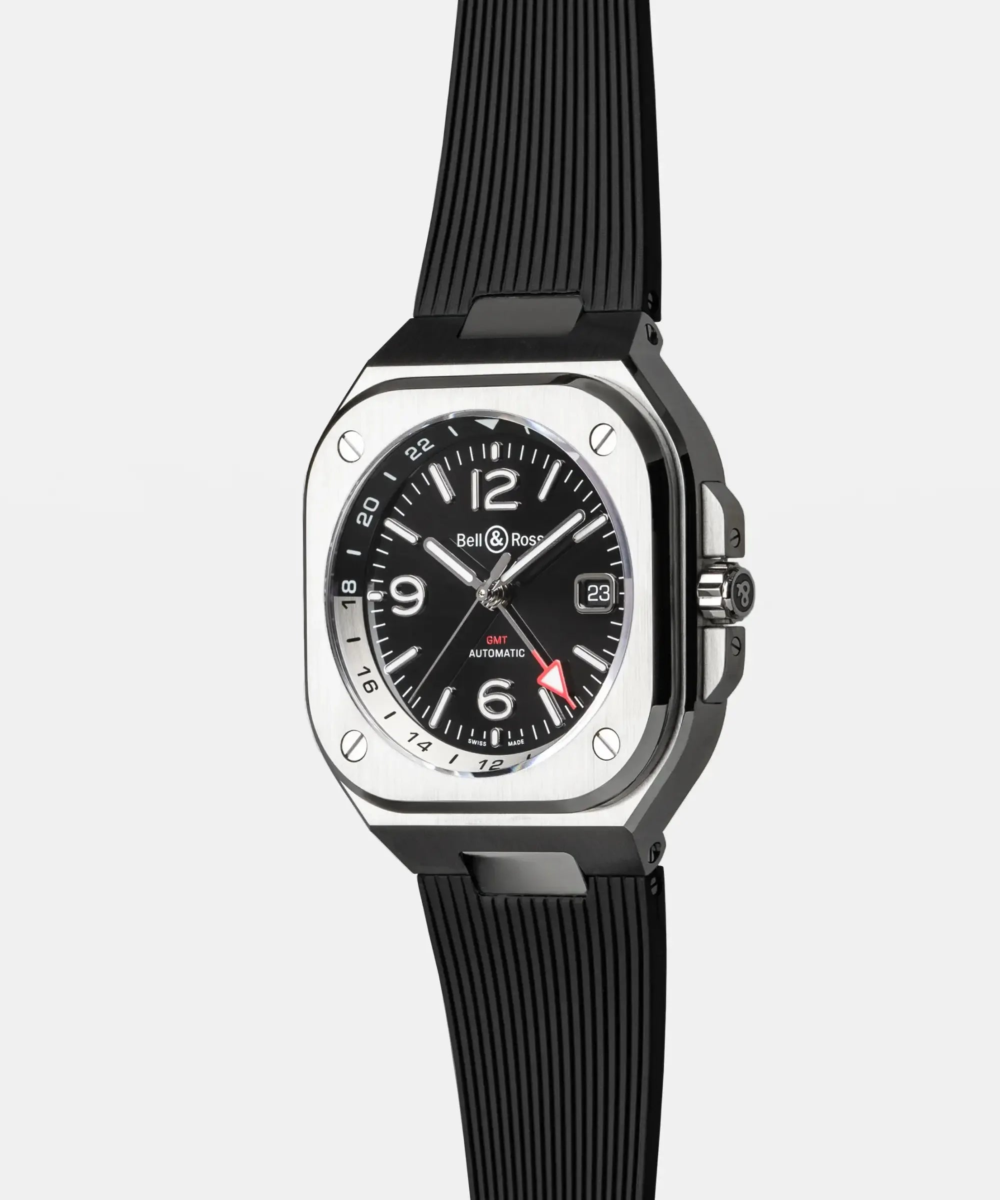 Bell Rose BR05 GMT Rubber Automatic Watch